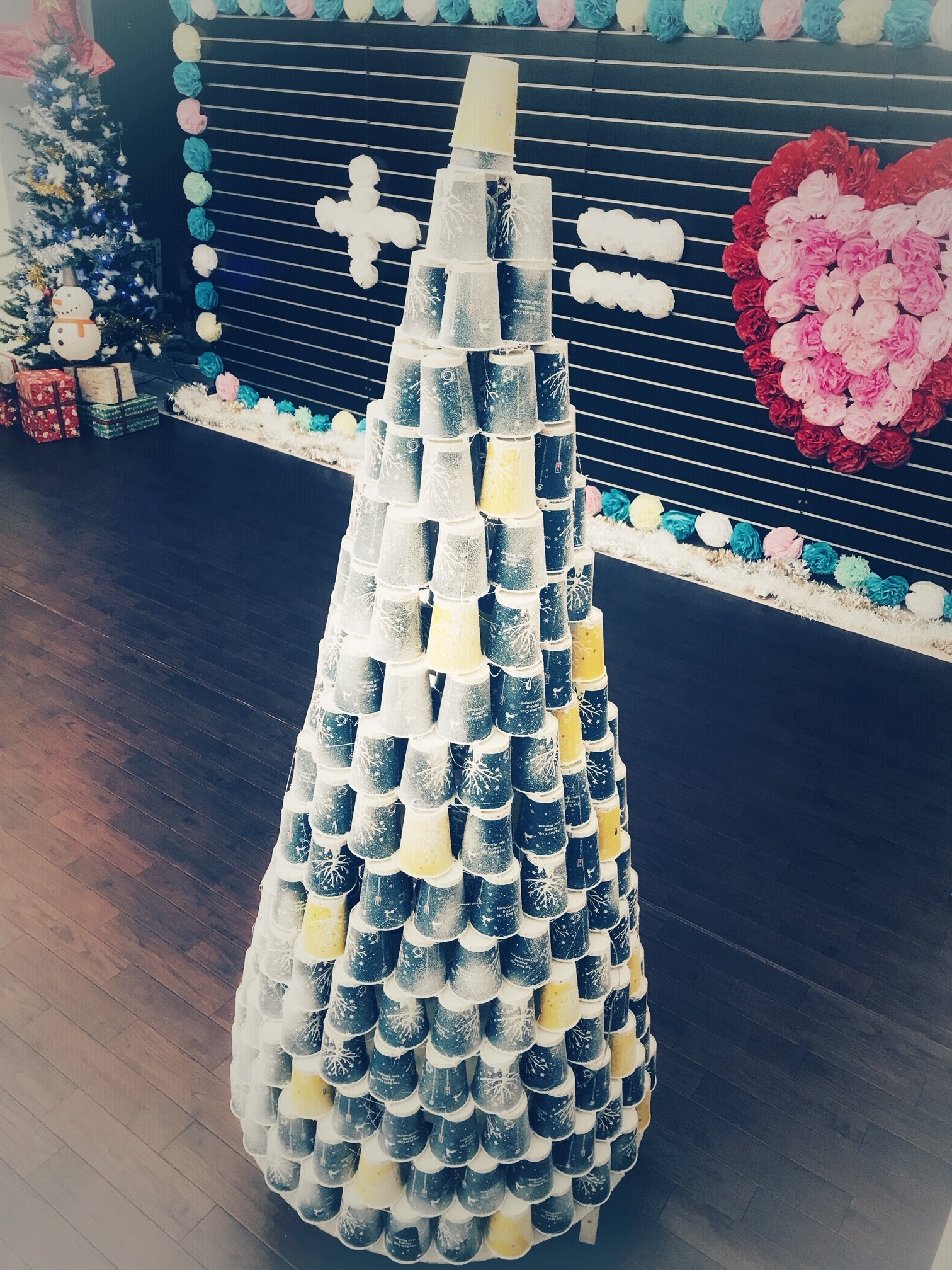 手作り クリスマスツリー